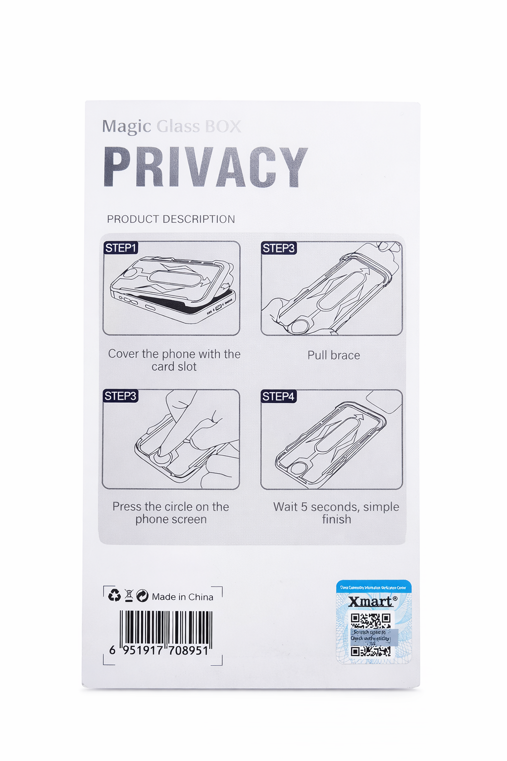 privacy magic glass screen protector – iphone 15 pro max privacy magic glass screen protector – iphone 15 pro max